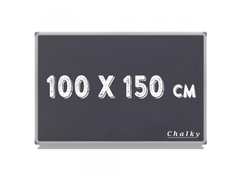Chalky Kara Tahta Siyah Yüzey 100x150 cm
